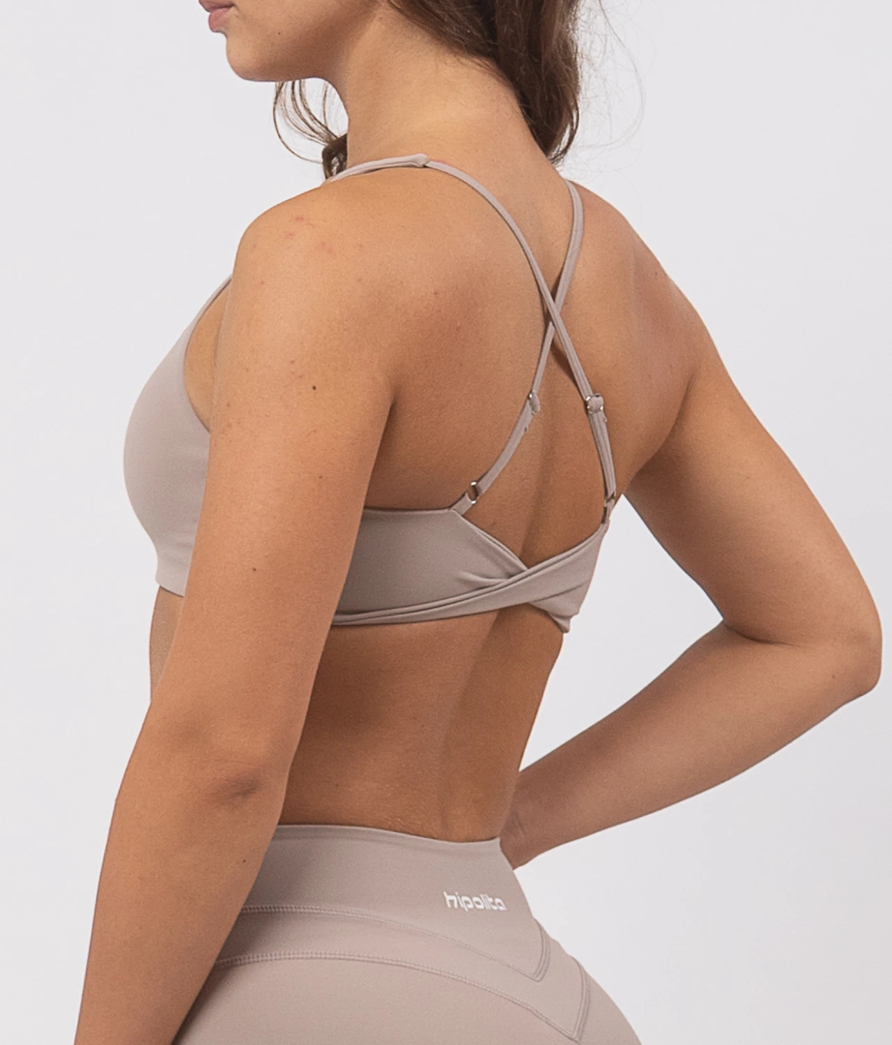 Noa beige top na bretele Noa beige top na naramenice - Slika 1