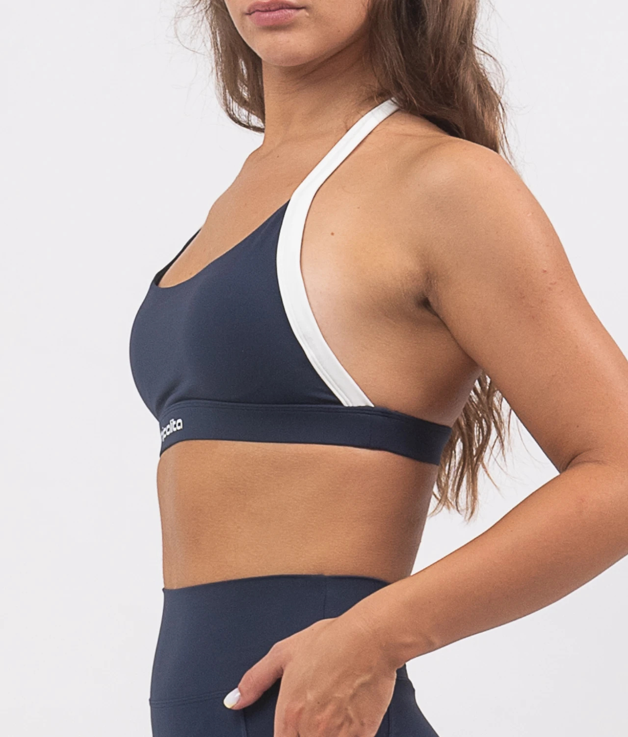 Telma blue top na bretele 2 Telma blue top na naramenice - Slika 1