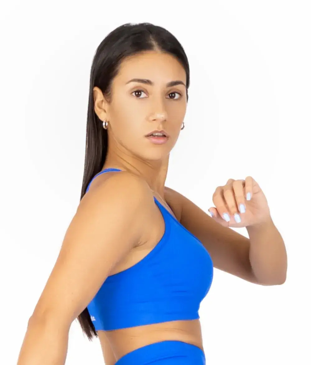 dalia-royal-blue-top-na-bretele-3 Dalia royal blue top na naramenice - Slika 1