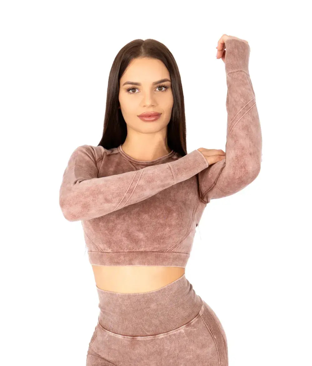 perfect-body-brown-top-na-dug-rukav-1 Perfect body brown top na dug rukav - Slika 1