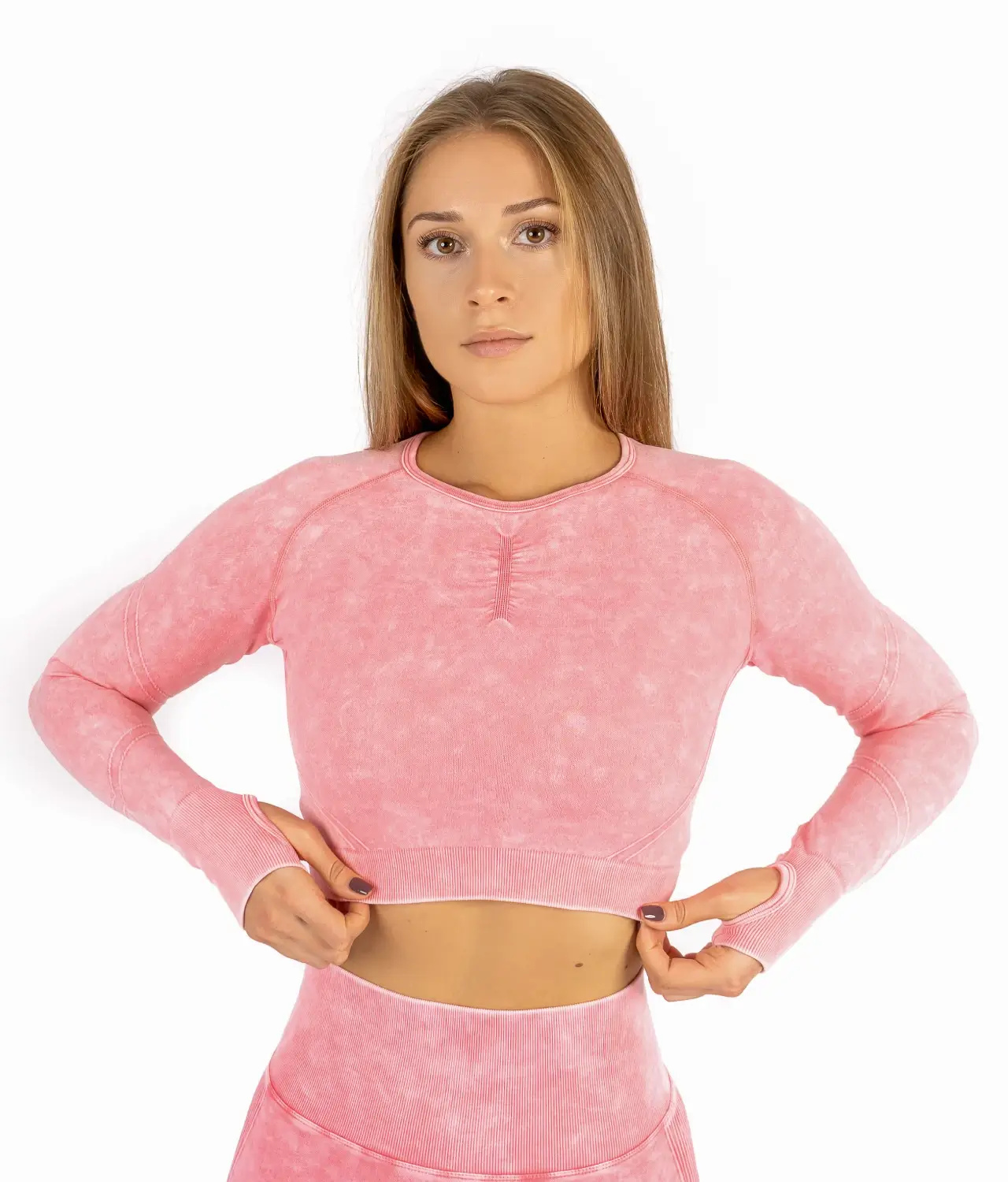 perfect body pink top na dug rukav Perfect body pink top na dug rukav - Slika 1