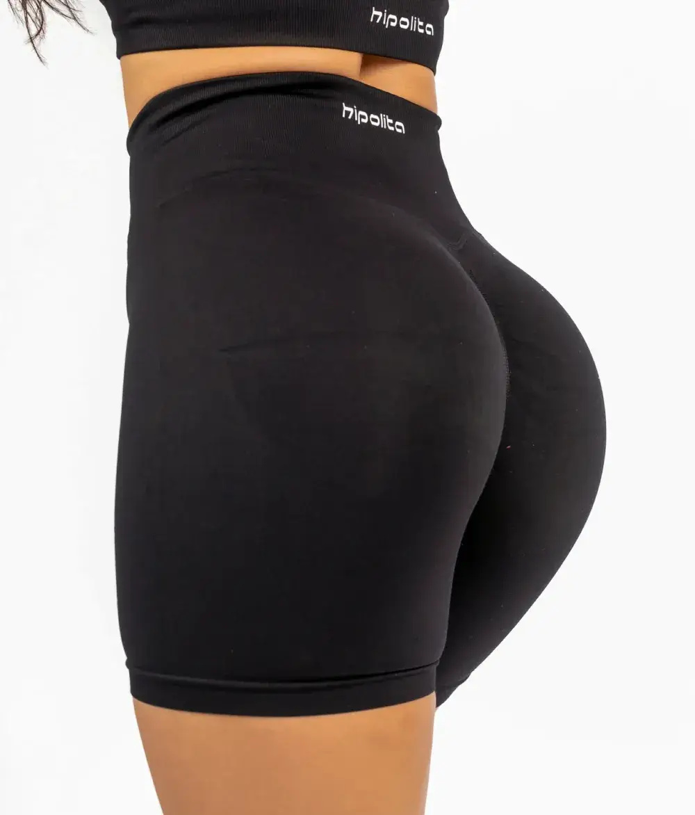 selena-black-push-up-biciklisticke Selena black push up biciklističke hlače - Slika 1