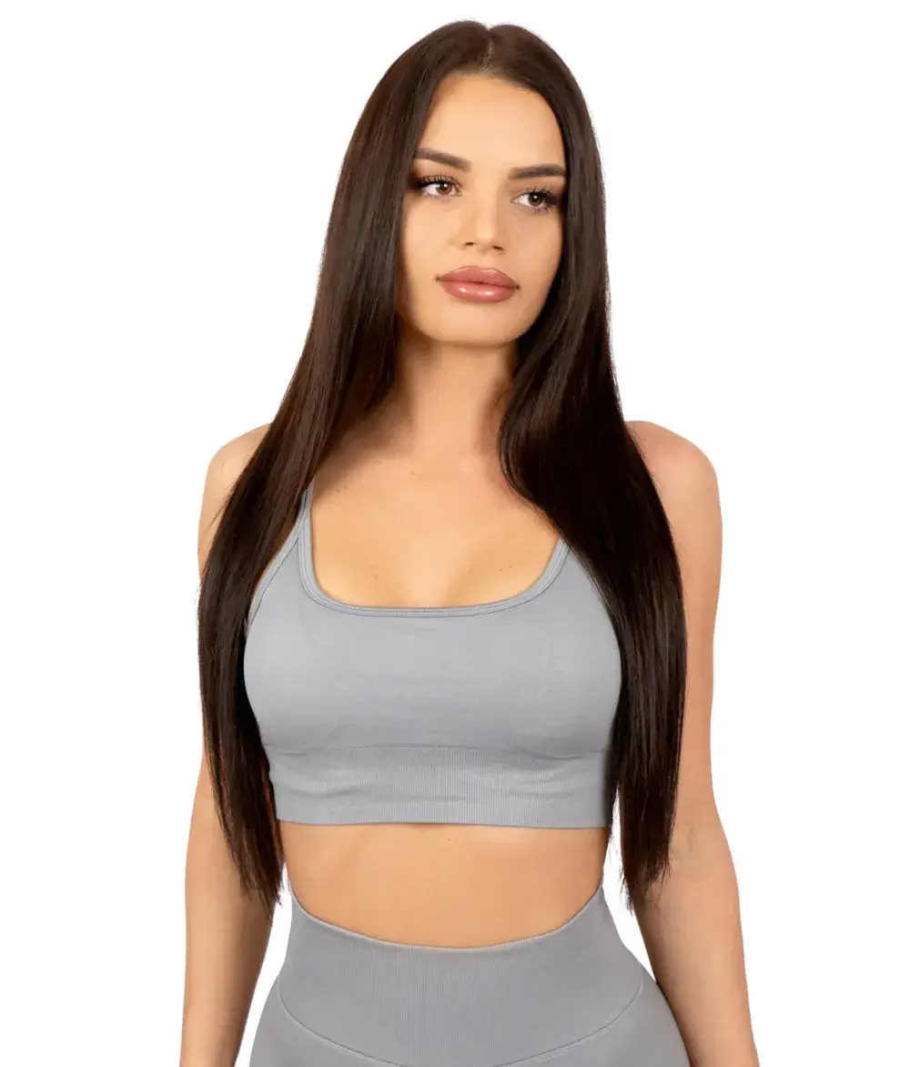selena-gray-top-na-bretele-2 Selena gray top na naramenice - Slika 1