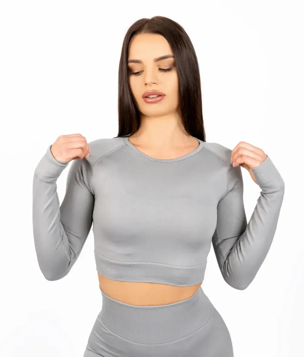 selena-gray-top-na-dug-rukav Selena gray top na dug rukav - Slika 1